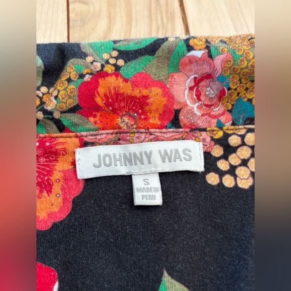Johnny Was Camella Long Sleeve Floral Button Down Shirt Small - Picture 5 of 7